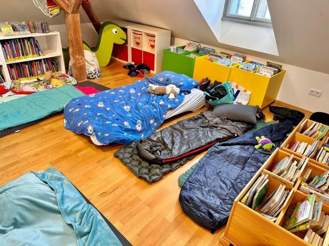 Lesenacht der Volksschule Hornstein