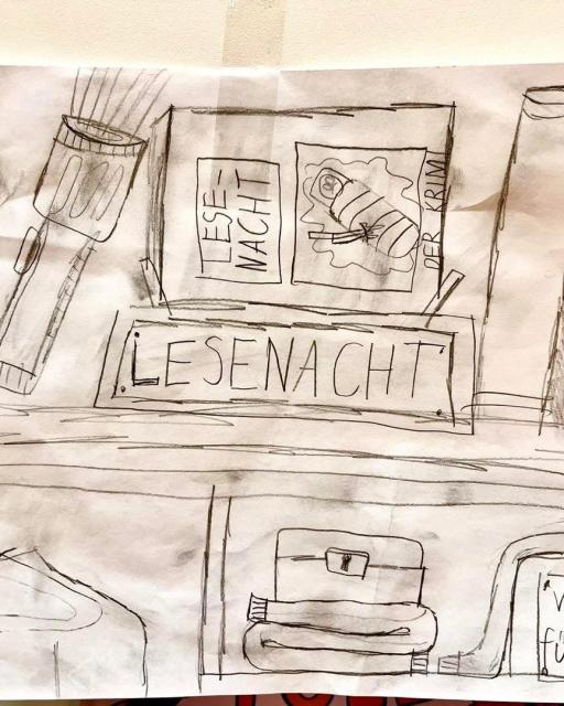 Lesenacht der Volksschule Hornstein