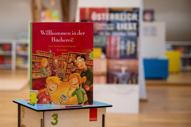 Willkommen in der Bücherei Hornstein Eröffnung am 10.10.2020