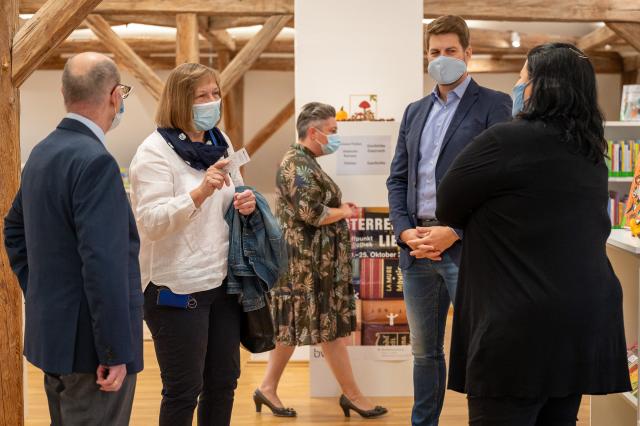 Eröffnung der Bücherei am 10.10.2020
