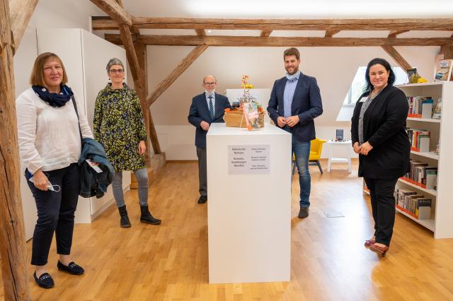 Eröffnung der Bücherei am 10.10.2020