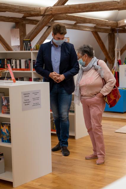 Eröffnung der Bücherei am 10.10.2020