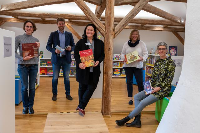Eröffnung der Bücherei am 10.10.2020
