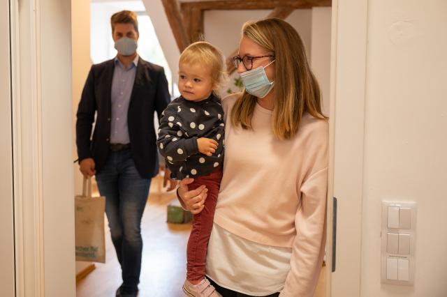 Eröffnung der Bücherei am 10.10.2020