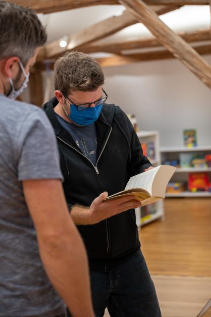 Eröffnung der Bücherei am 10.10.2020