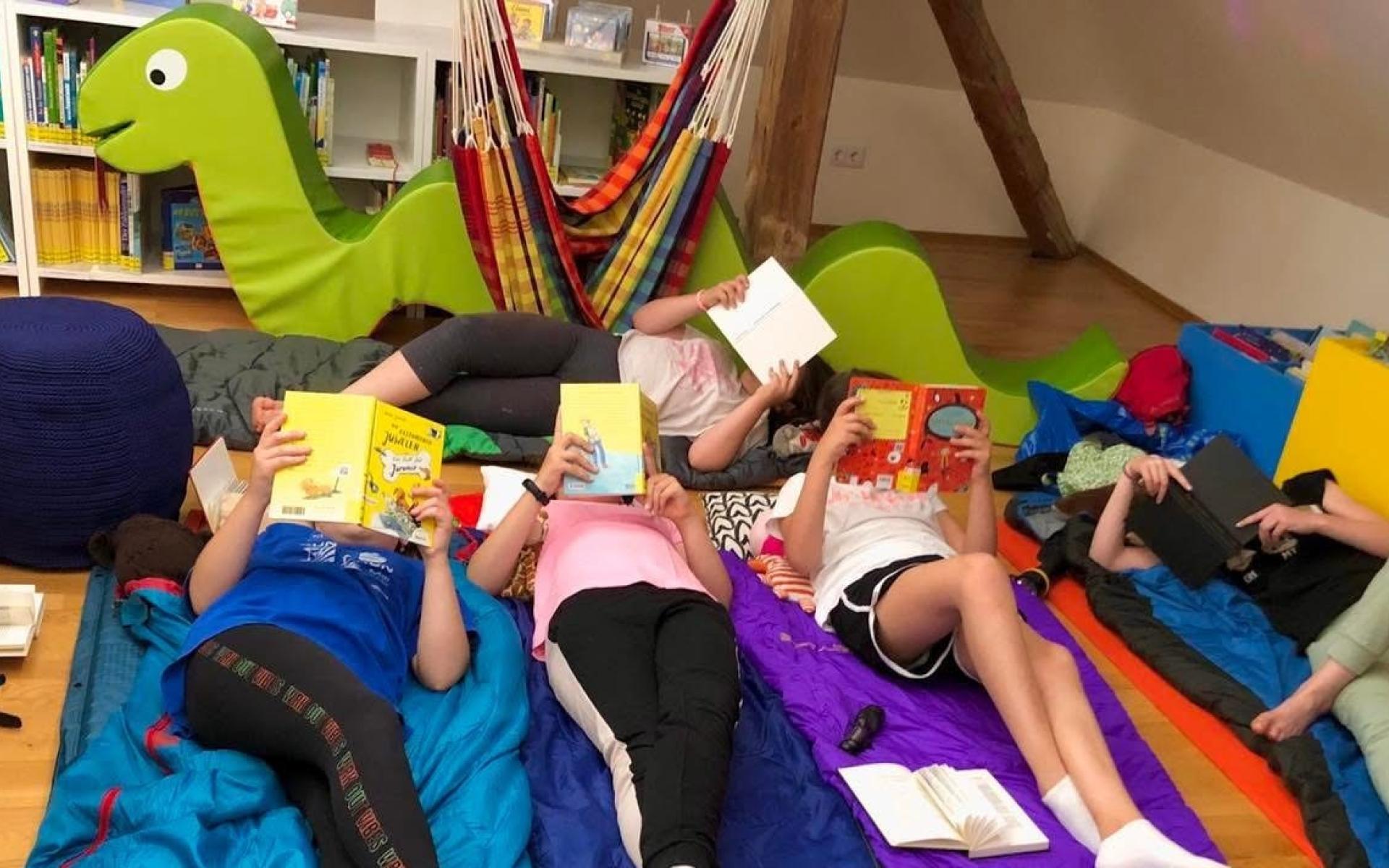 Lesenacht der Volksschule Hornstein