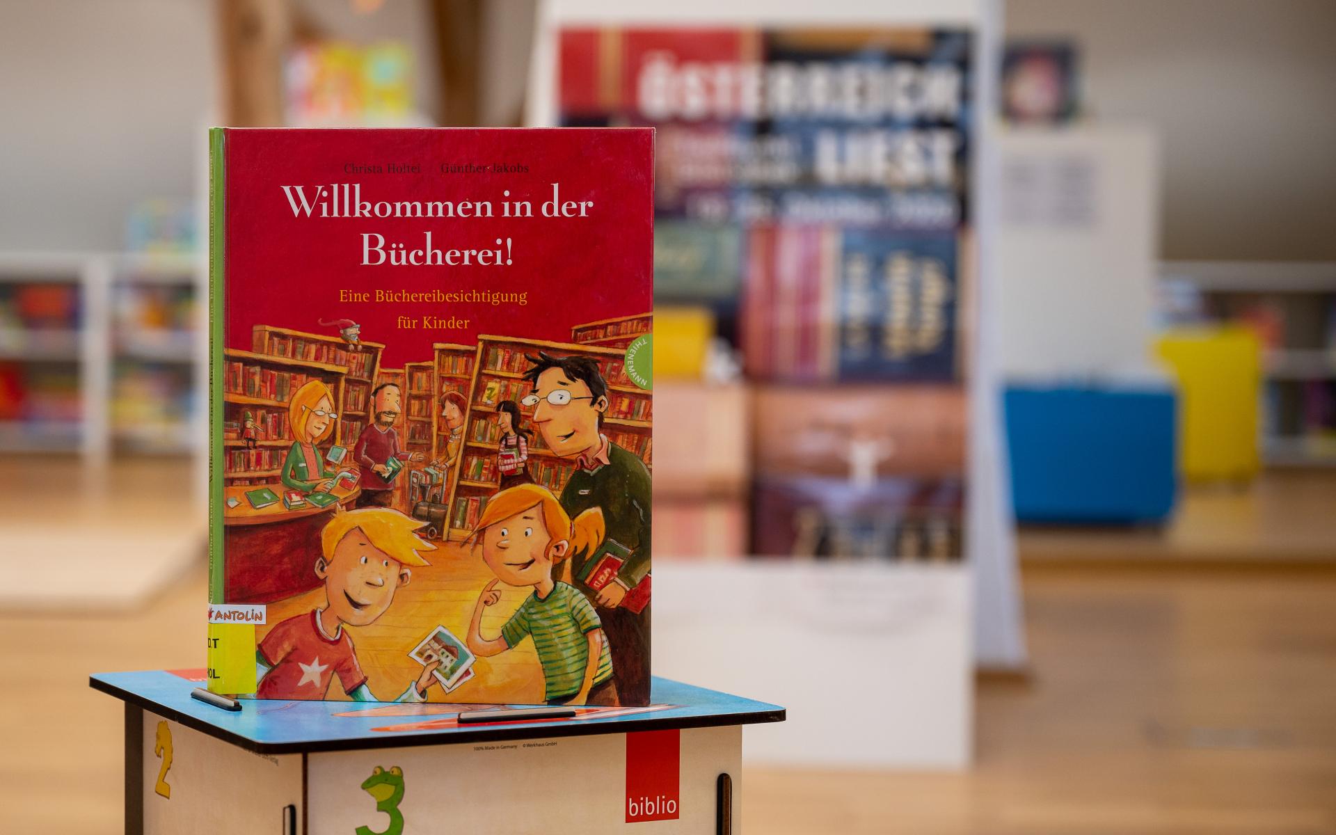 Willkommen in der Bücherei Hornstein Eröffnung am 10.10.2020
