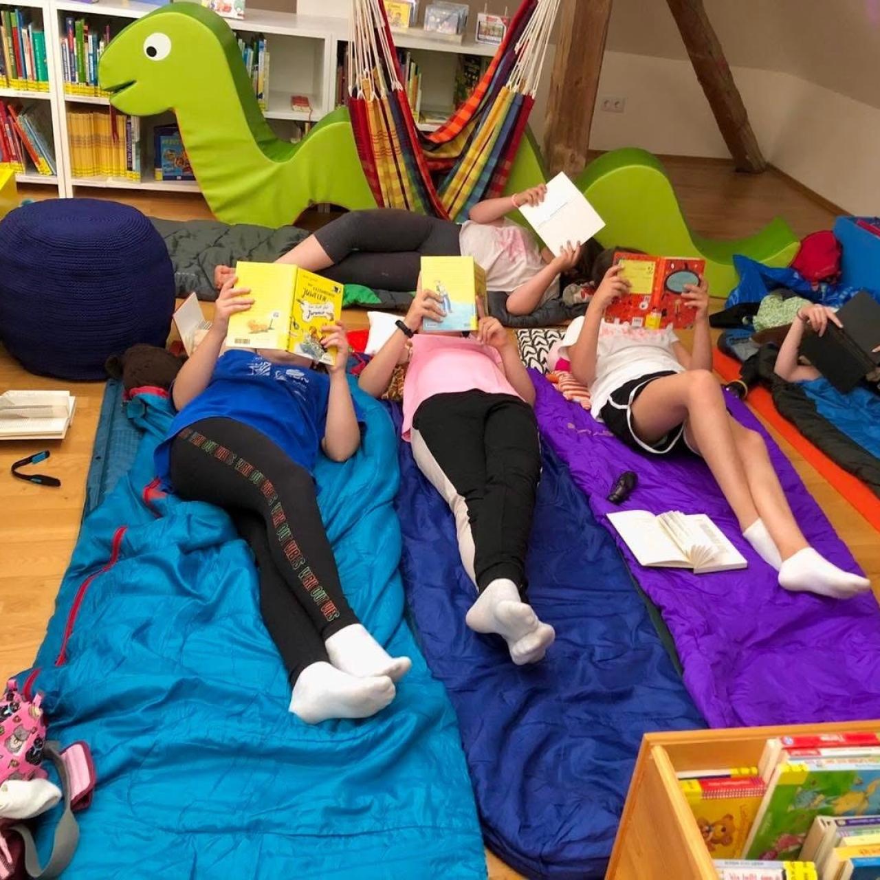 Lesenacht der Volksschule Hornstein